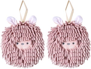 Lot De 2 Essuie Mains à Motif De Chat Mignon à Suspendre