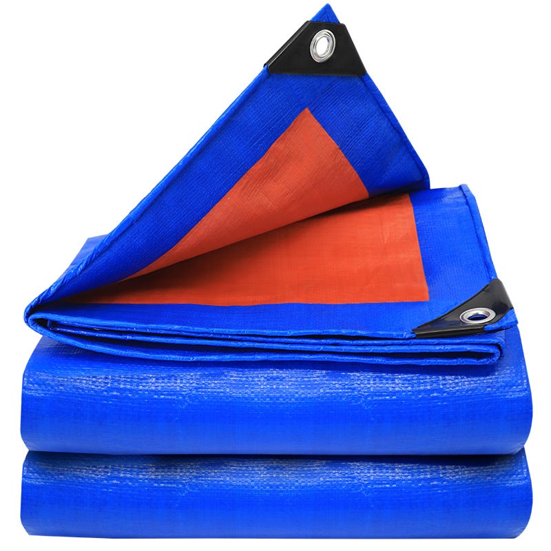 Dwustronna, wytrzymała płócienna osłona basenu na patio, podjazd, do ogrodu, na kemping, podwórko, basen, taras, do użytku na zewnątrz, niebieska, 2