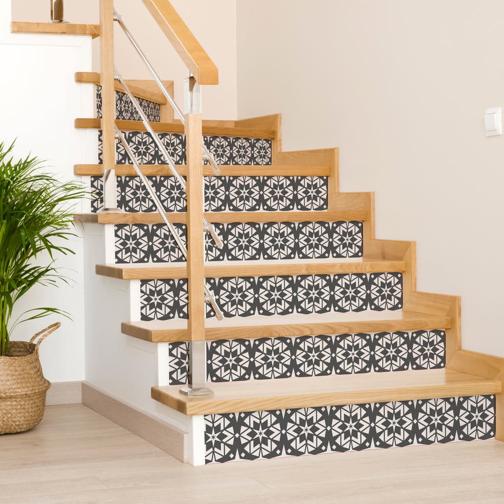 Stickers Escaliers Ornement Zellige - 18cm x 100cm | Lot de 3 ...