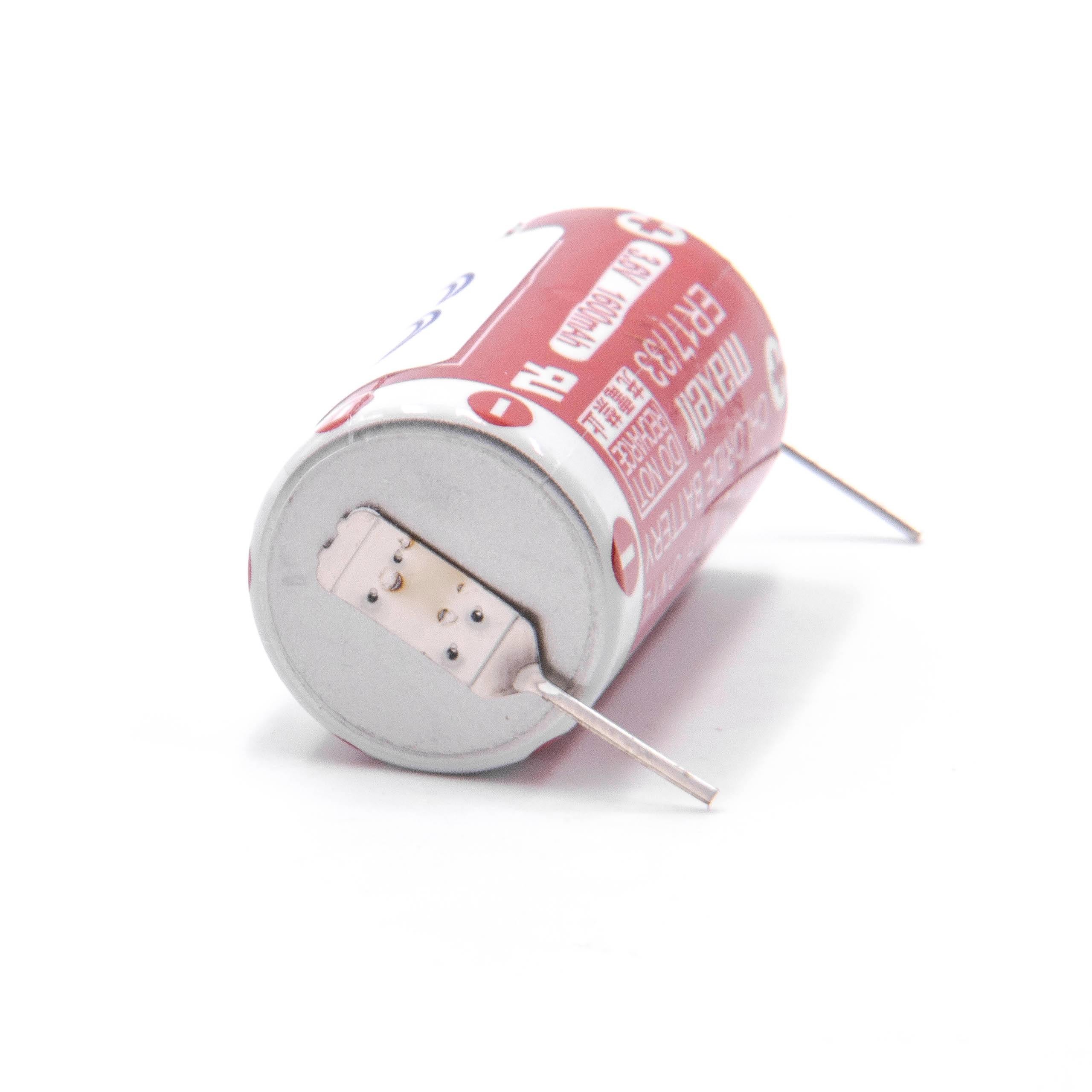 vhbw Batterie compatible avec Omron C120, C1000HF, C500, C120F, 3G2A9-BAT08, C28PF, C28P, C1000H, C40PF, C40P, C2000H (1600mAh, 3,6V, Li-MnO2) - 3