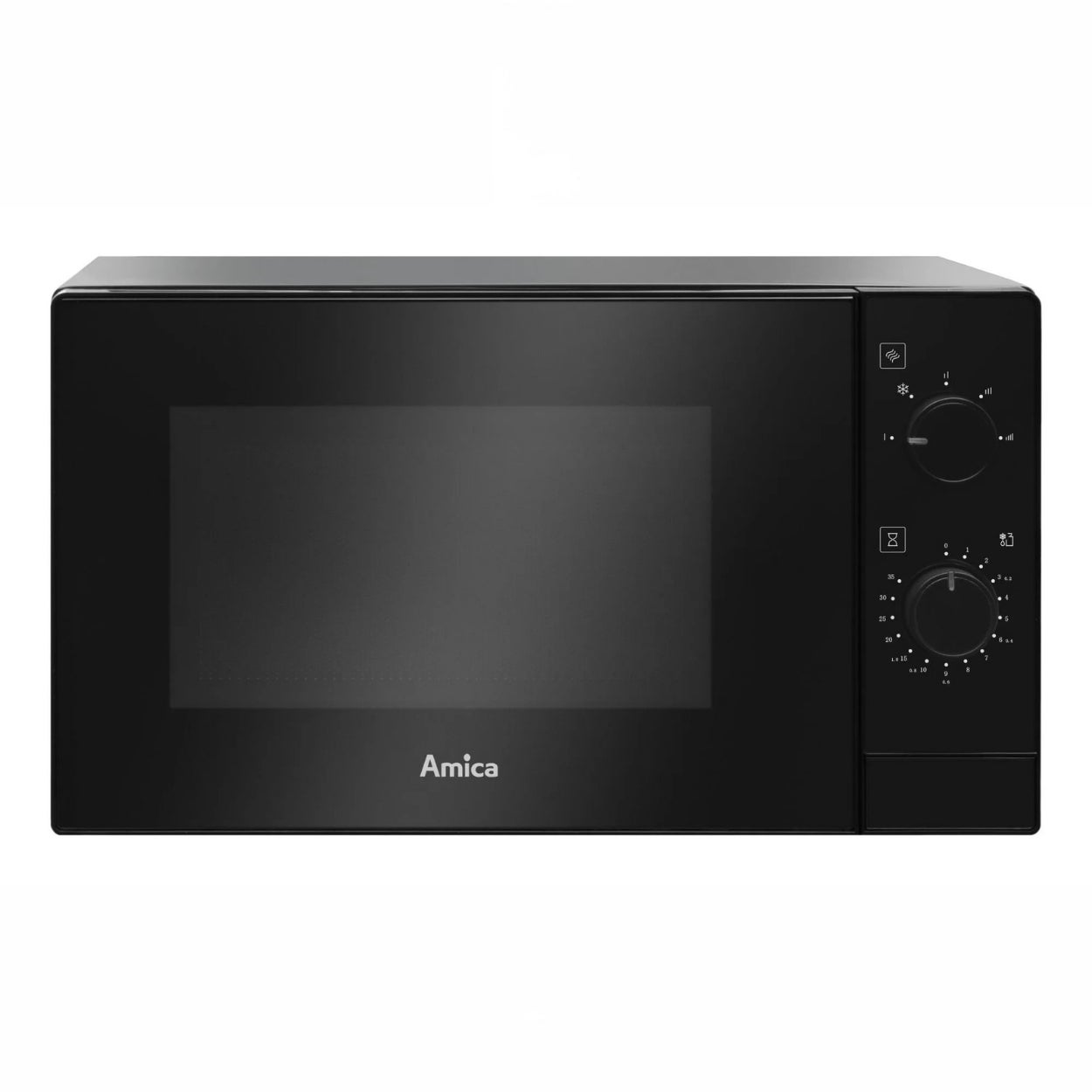 Kuchenka mikrofalowa Amica AMMF20M1B czarna 700W 20L