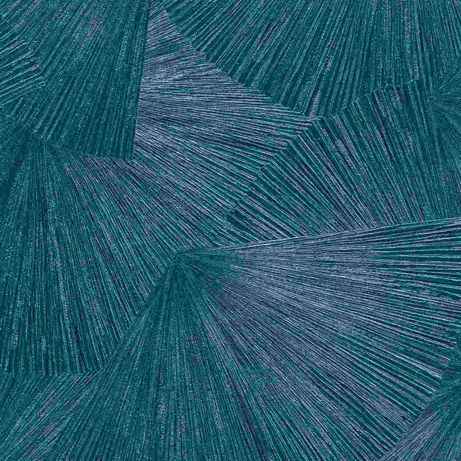 Papier peint intissé 10219-19 Papier peint graphique 0,53 x 10,05 m Erismann GMK - Fashion For Walls turquoise - 9