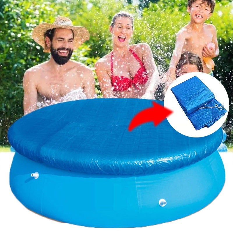Bâche Protection Piscine Intex 2m44 - Bâche De Protection Pour Piscine Autoportante