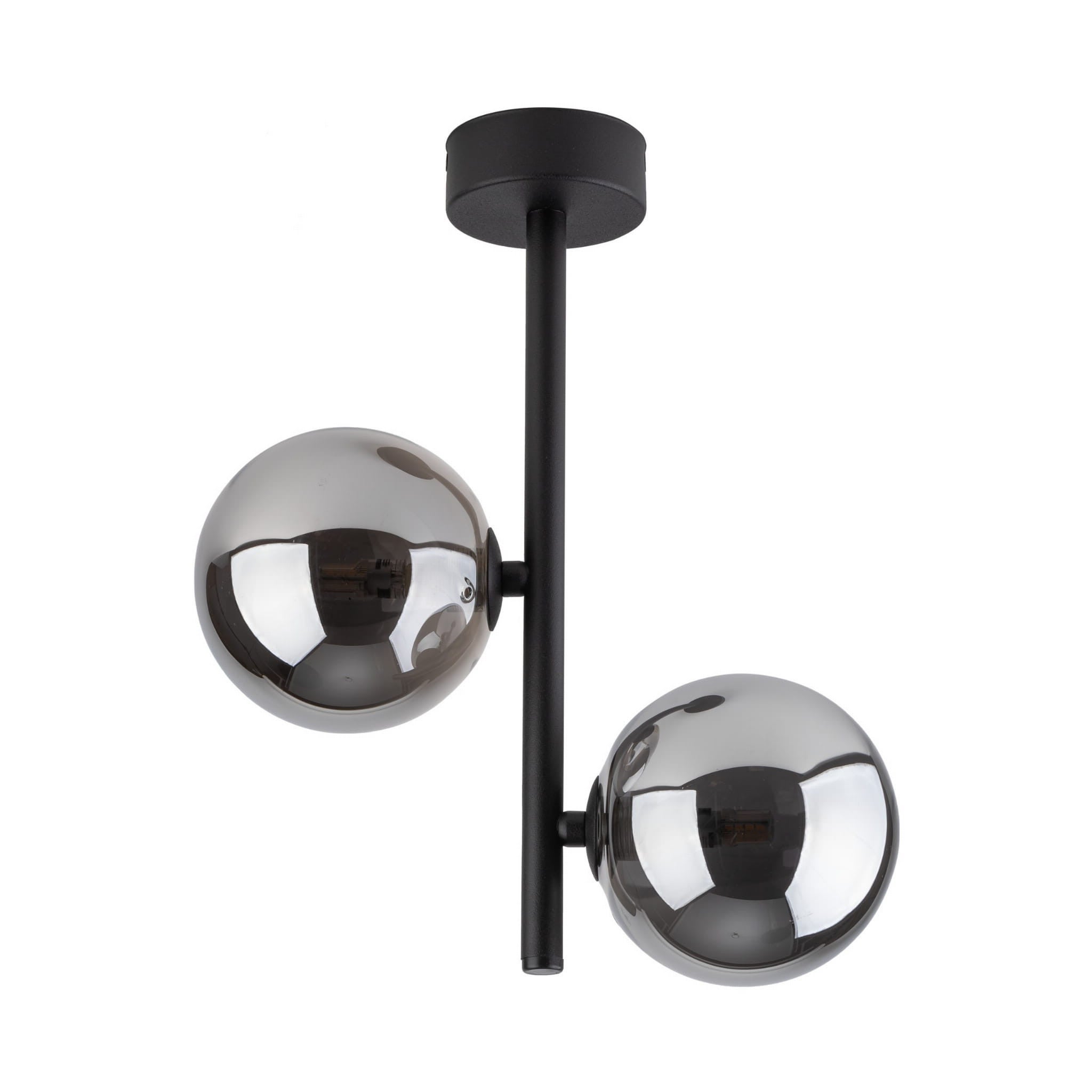 Lampa sufitowa wisząca Estera czarna 2xG9x6W wym: 34 x 12 x 27 cm metal TK Lighting