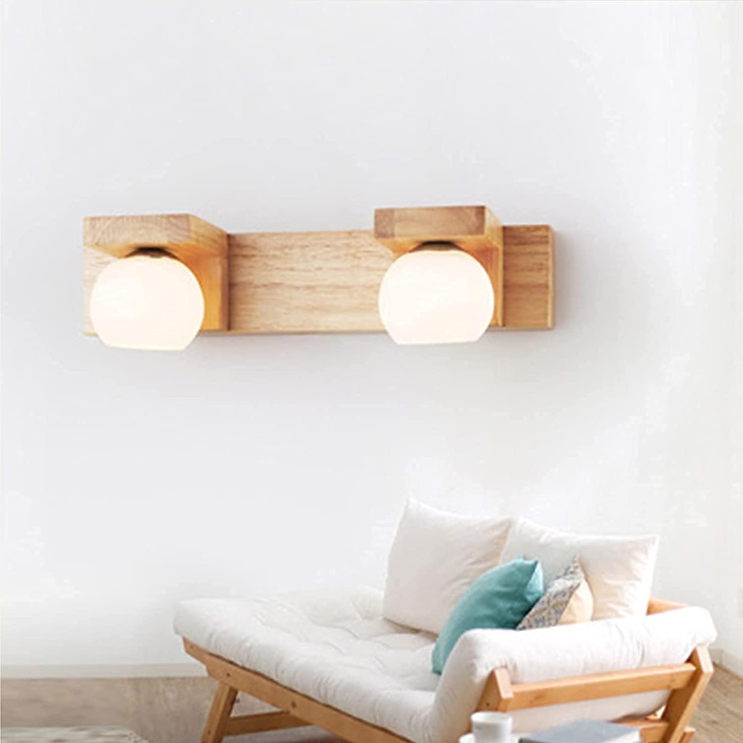 Applique da bagno a LED, illuminazione moderna per specchi da bagno, impermeabile e antiappannamento-220V-5W-luce calda - 3