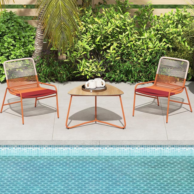 Piccolo Balcone Poltroncine Per Balcone Arredo Giardino Tavolo Con