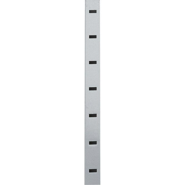 Crémaillère en aluminium à entailler - Jardinier massard - Brut - 2 m