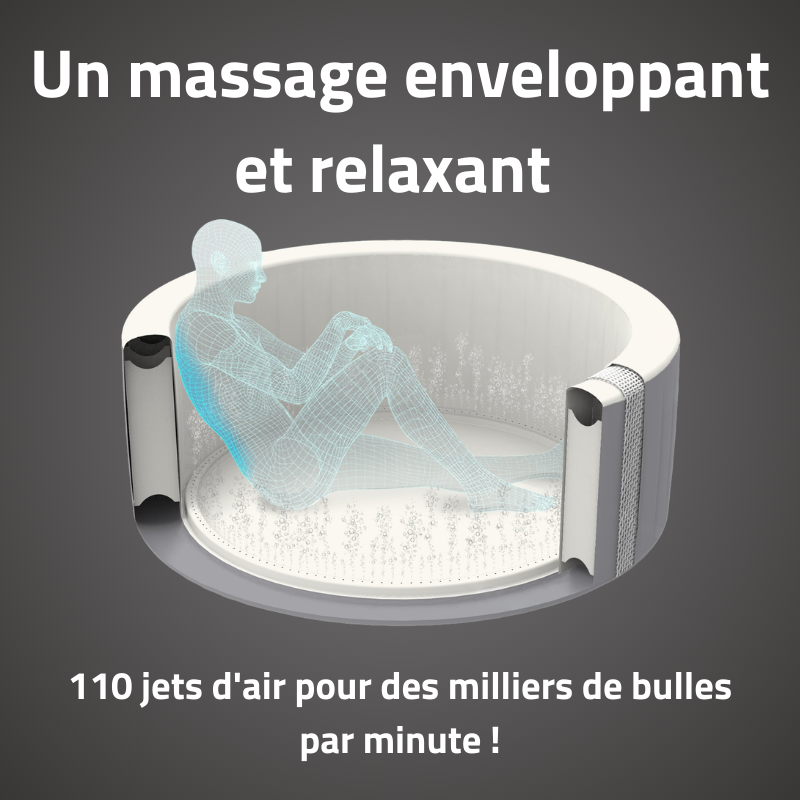 Bestway Spa gonflable rond Lay-Z-Spa St Lucia AirJet 2-3 personnes - 5