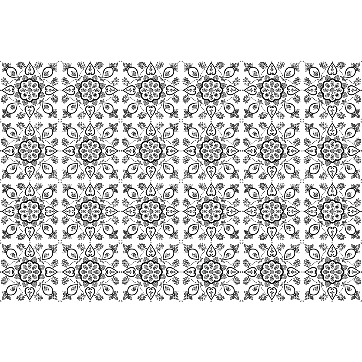 24 adesivi piastrelle di cemento azulejos liza - Sticker adesivo - adesivi murali - 24stickers15x15cm - 2