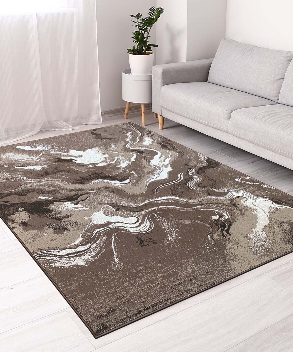 Dywan DESIGN 200x290 cm CZEKOLADA | GalleriaFarah1970
