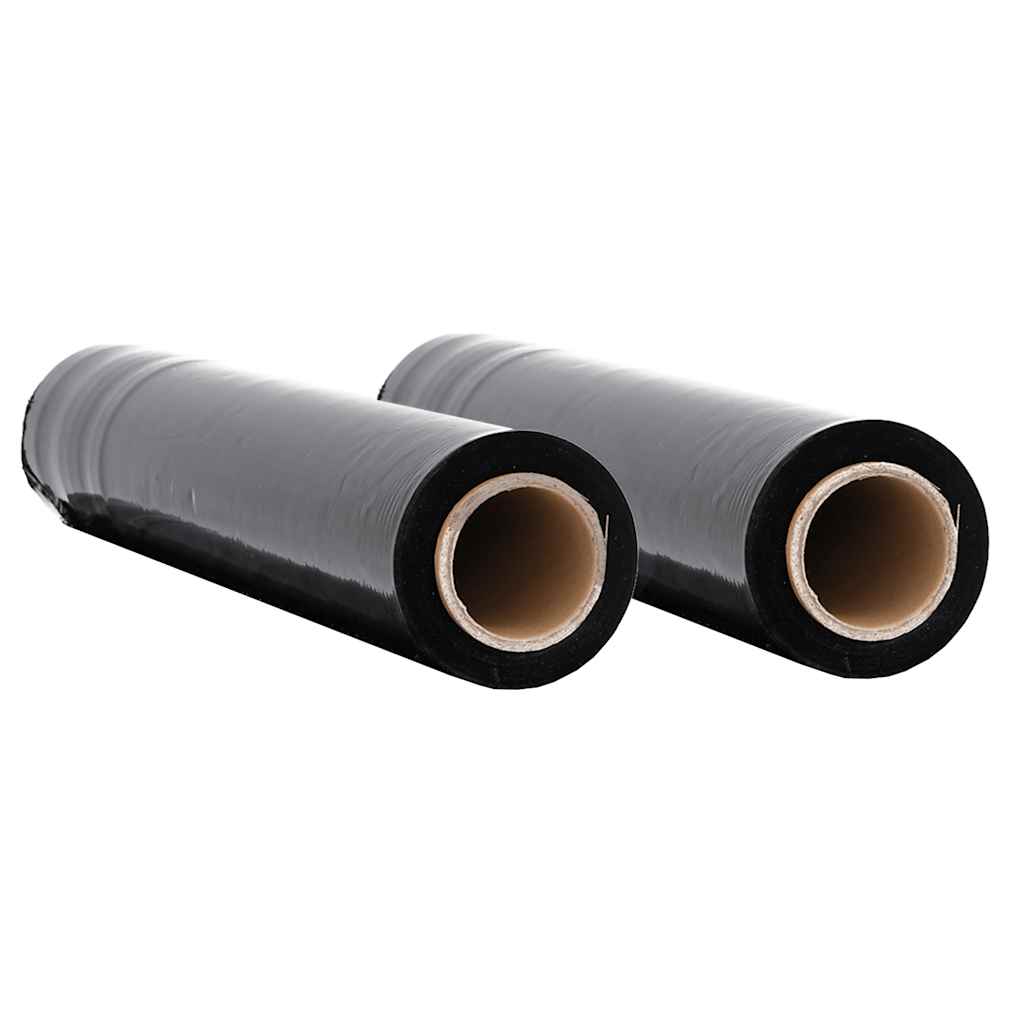 Film estirable 6 uds negra 17 μm 50 cm x 300 m