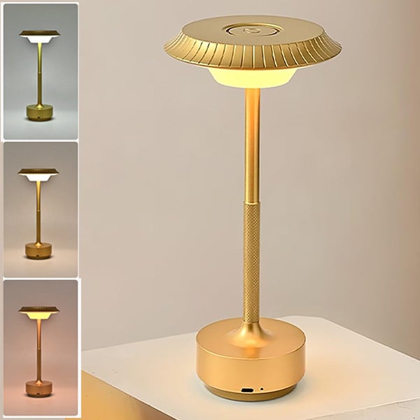 Dotykowa Lampka Nocna Grzybek - 3 Regulowane Tryby Kolorów - Bezprzewodowa Lampka Stołowa - Lampka Nocna LED do Sypialni