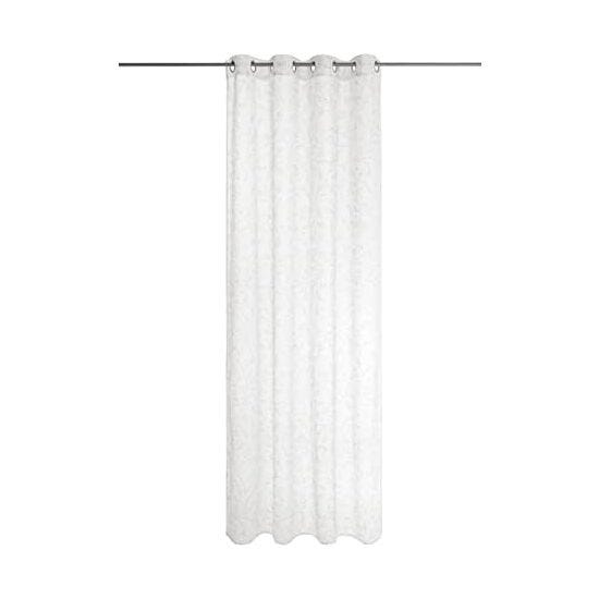 Tenda A Pacchetto Con Occhielli Bianca 60x140 Cm - Semitrasparente, Montaggio Senza Viti - Foto 6