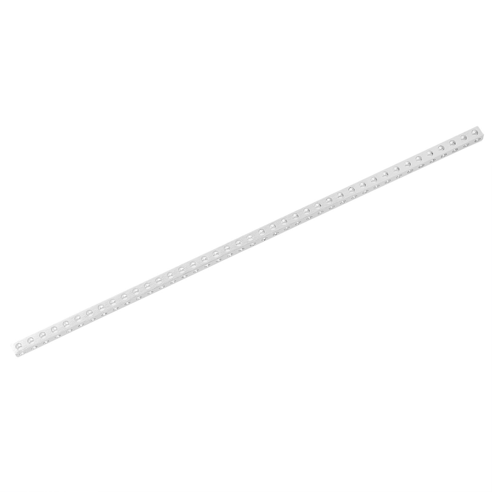Kwadratowa belka z 41 otworami, aluminiowe części zamienne do robota 3106-0041-0328 8 x 8 x 328 mm