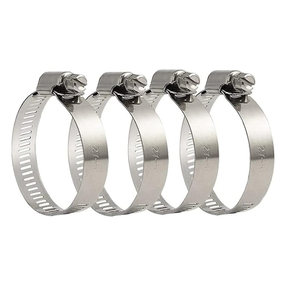 10 sztuk, Regulowana opaska zaciskowa do węży 27-51 mm, stal nierdzewna 304