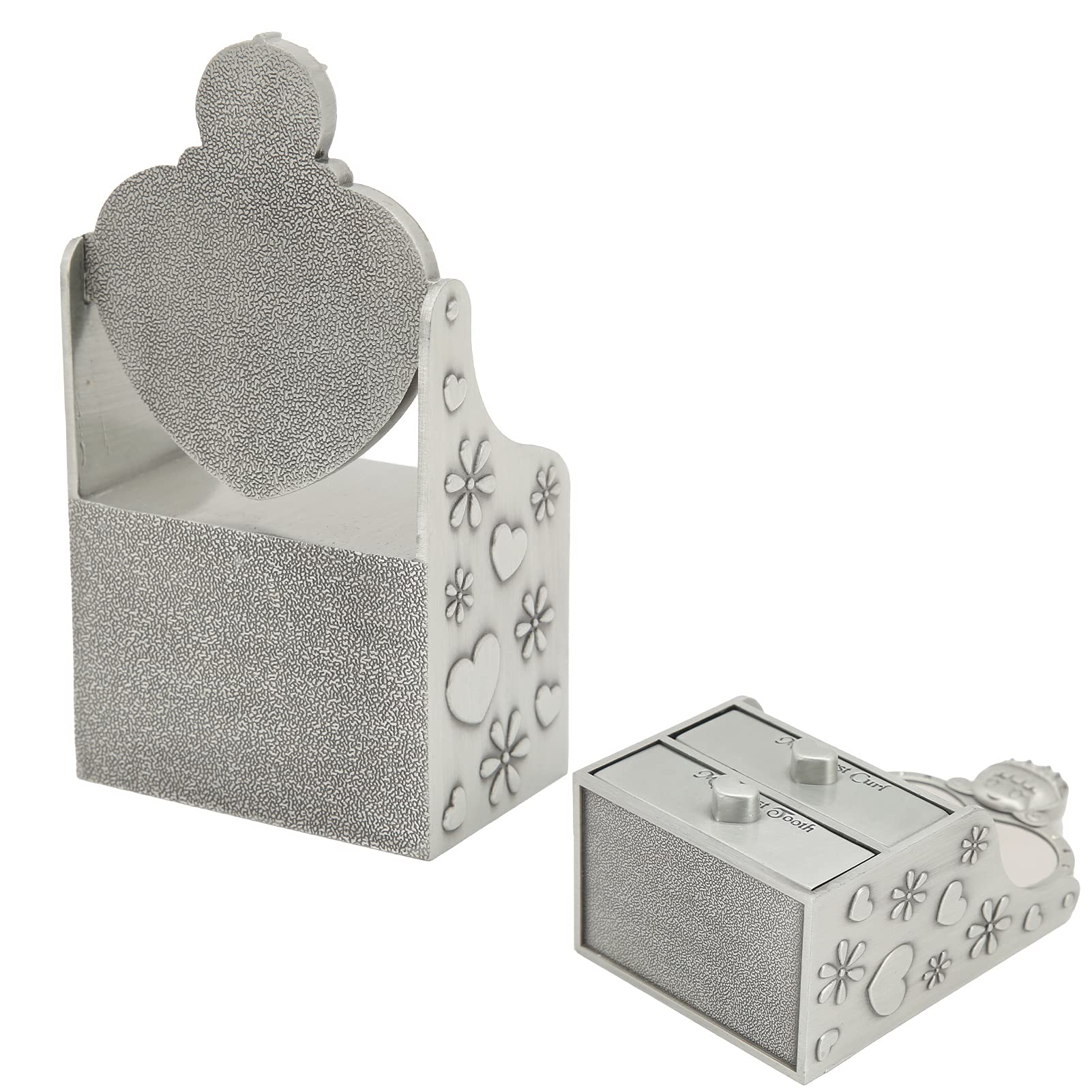 Scatola Porta Denti Da Latte, Set Da 7 Contenitori Colorati A Forma Di Dente, In Plastica, Con Cordino, Per Conservare I Dentini Da Latte Come Ricordo