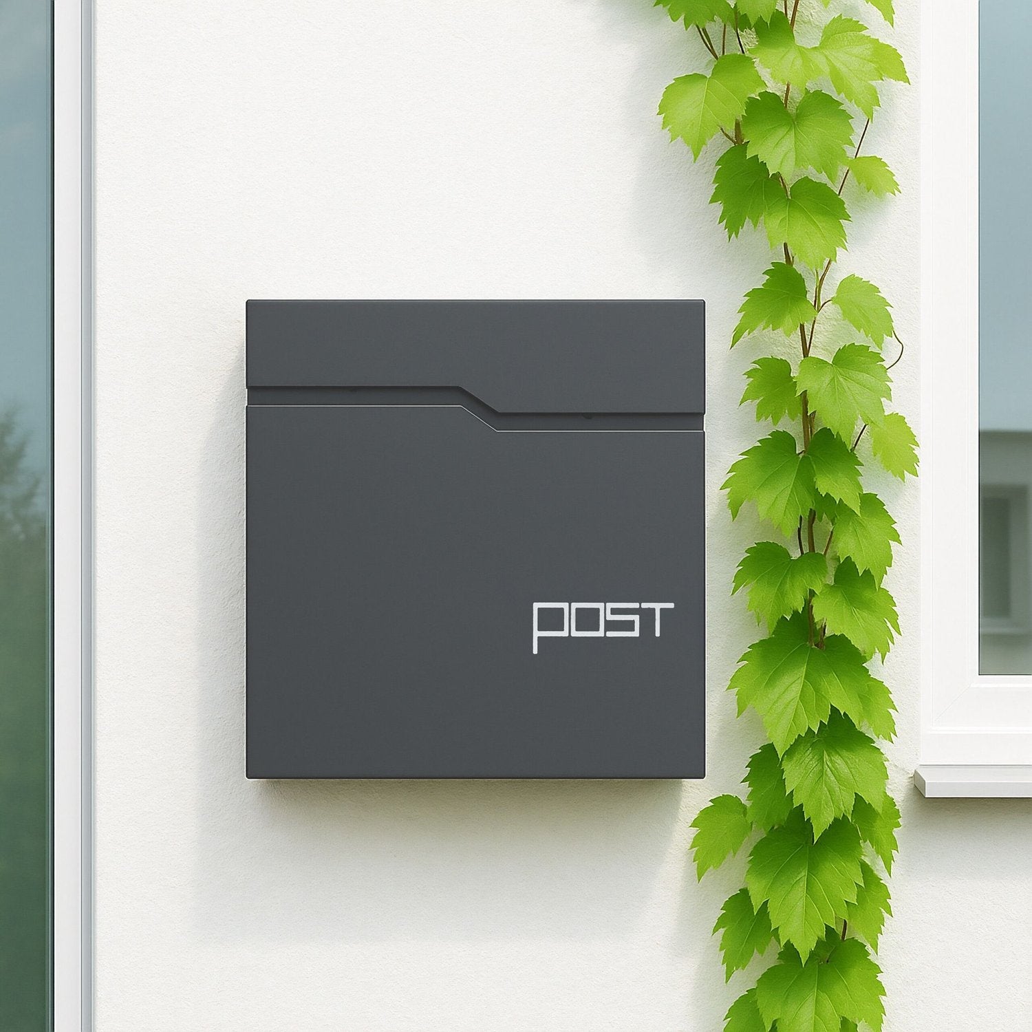 Porte-Journaux Mural En Fil Métallique - Support Rangement Pour Journaux, Brochures, Courrier (25x10x30.5 Cm)