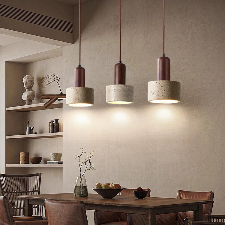 Lampy wiszące z żarówkami, żyrandole LED, lampy sufitowe w stylu vintage, żyrandole nocne, lampy sufitowe, 3 temperatury barwowe, regulowana wysokość - 3