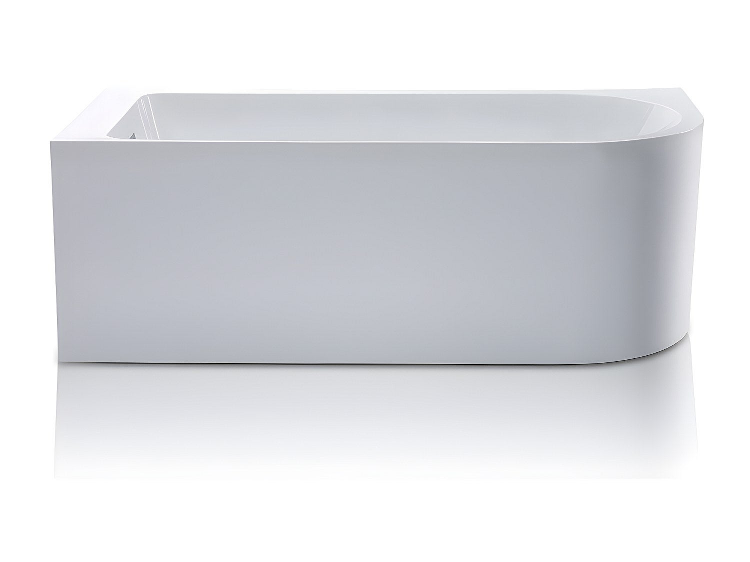 Baignoire d'angle - 170 x 75 x 58 cm - Blanche - Angle gauche - 240 L - ANIKA - 2
