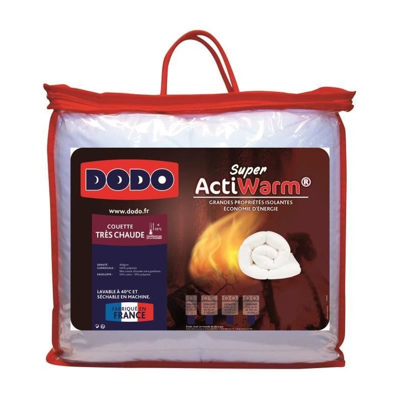 DODO Couette tres chaude SUPER ACTIWARM 450 g / m2 220 x 240 cm — free download