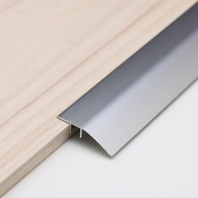 Nadaje się do drzwi, płytek, nierównych podłóg, progów i balustrad aluminiowych, profili progowych drzwiowych o szerokości 52 mm, w kolorze szarym
