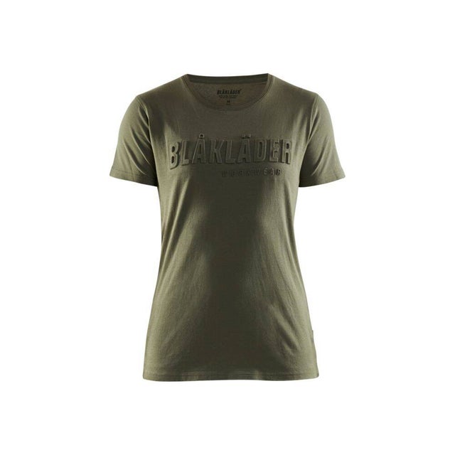 T-shirt imprimé 3D FEMME BLAKLADER Vert Armée XXL