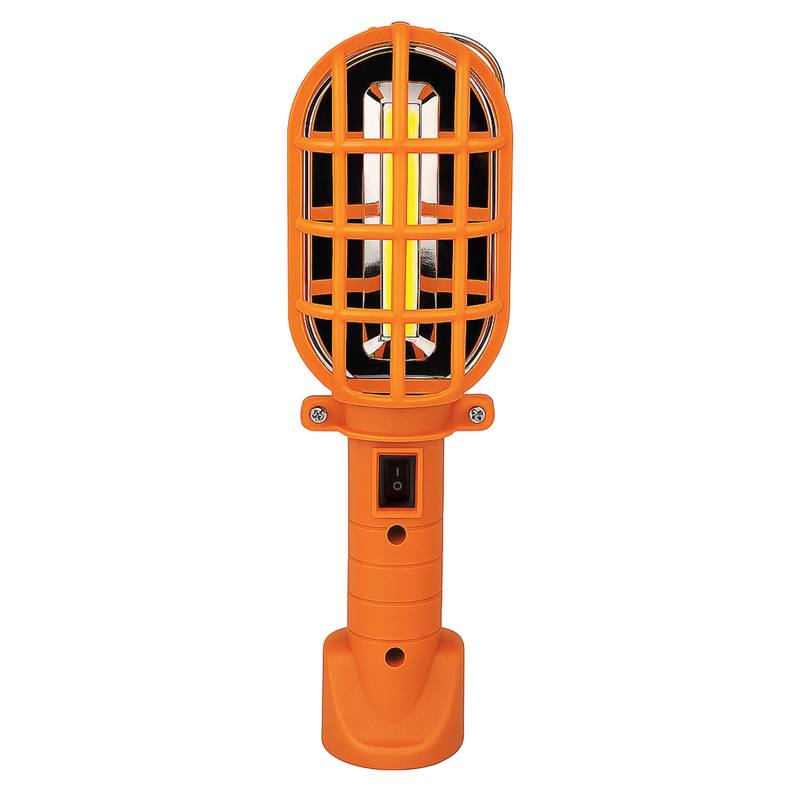 Latarka robocza LED 3W COB 120lm 6000K z magnesem i hakiem pomarańczowa XUDO