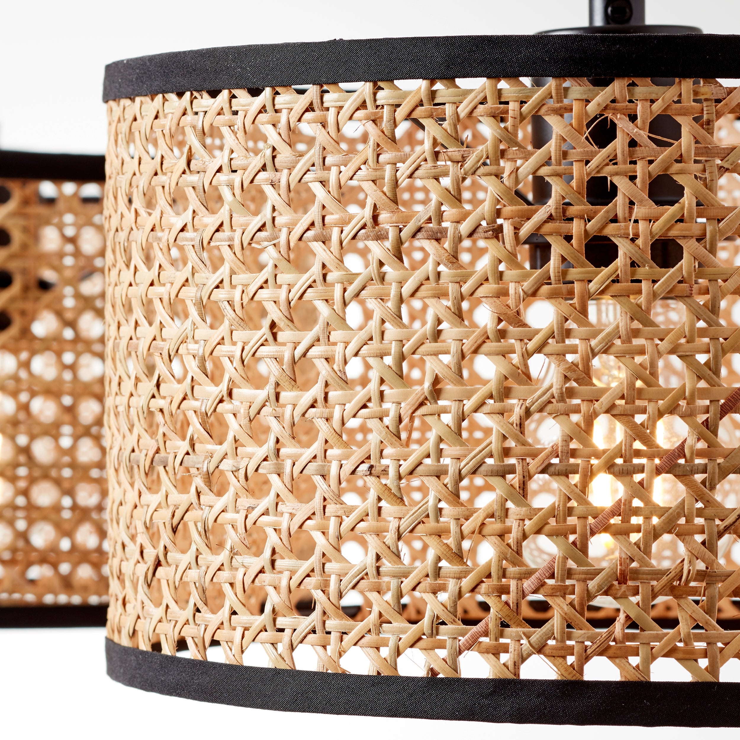 Lampa BRILLIANT, zawieszenie Wiley 3-płomienne czarne / kolor drewna, 3x A60, E27, 60W, kabel można skrócić / regulowana wysokość - 5
