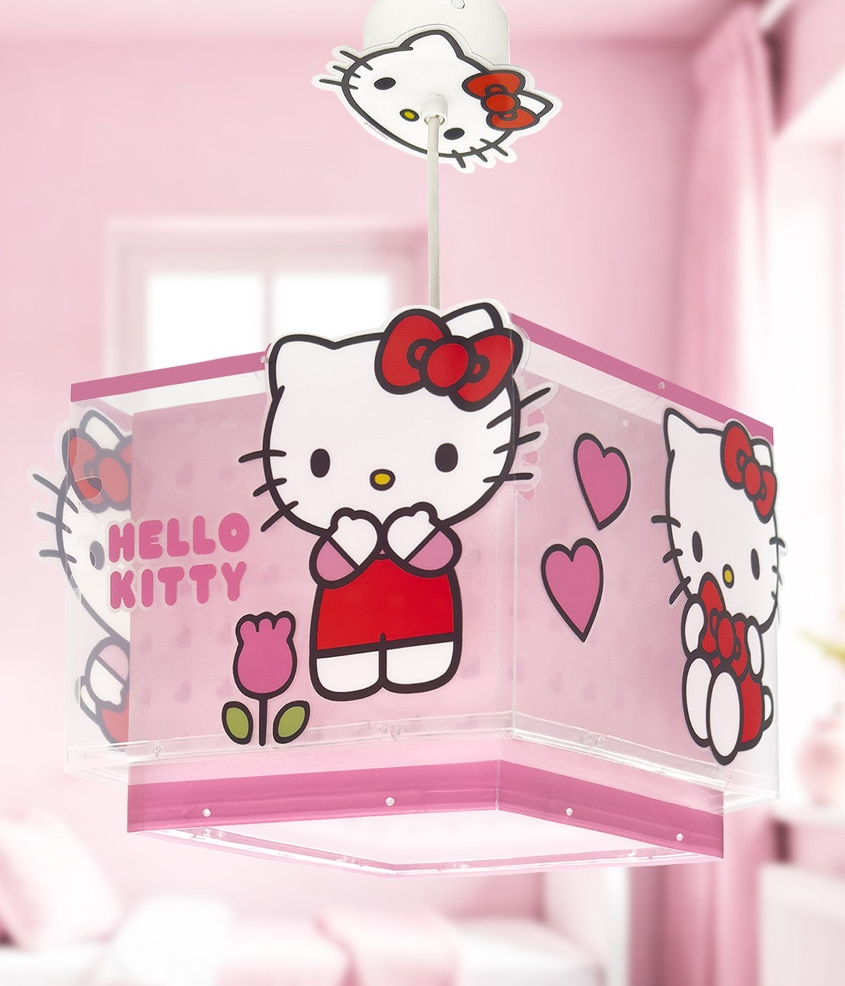 Lampa sufitowa Hello Kitty dla dzieci