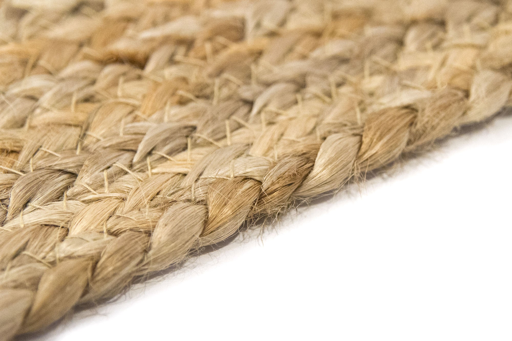 Hamid - Tappeto quadrato ALHAMBRA in juta naturale 200x200 cm - Tappeto per soggiorno, camera da letto e soggiorno - 8