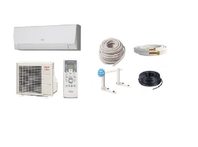 Pack climatisation ATLANTIC ASYG 9 LLCE 2.5 KW + Kit de pose 3 mètres + support + MISE EN SERVICE INCLUSE