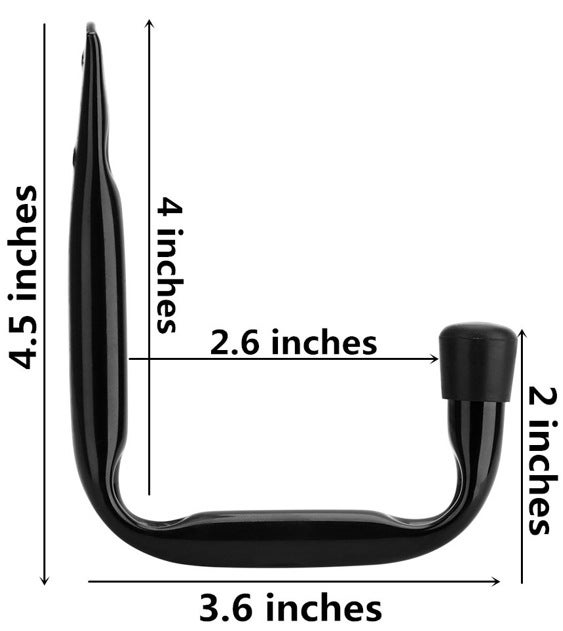 Lot De 2 Attache Velo Mural Crochets Muraux RobustesCrochets En J Pour Garage