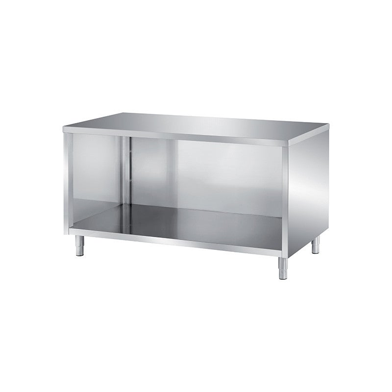 MEUBLE BAS CENTRAL INOX INOX 304 SANS PORTES-L2G | Leroy Merlin