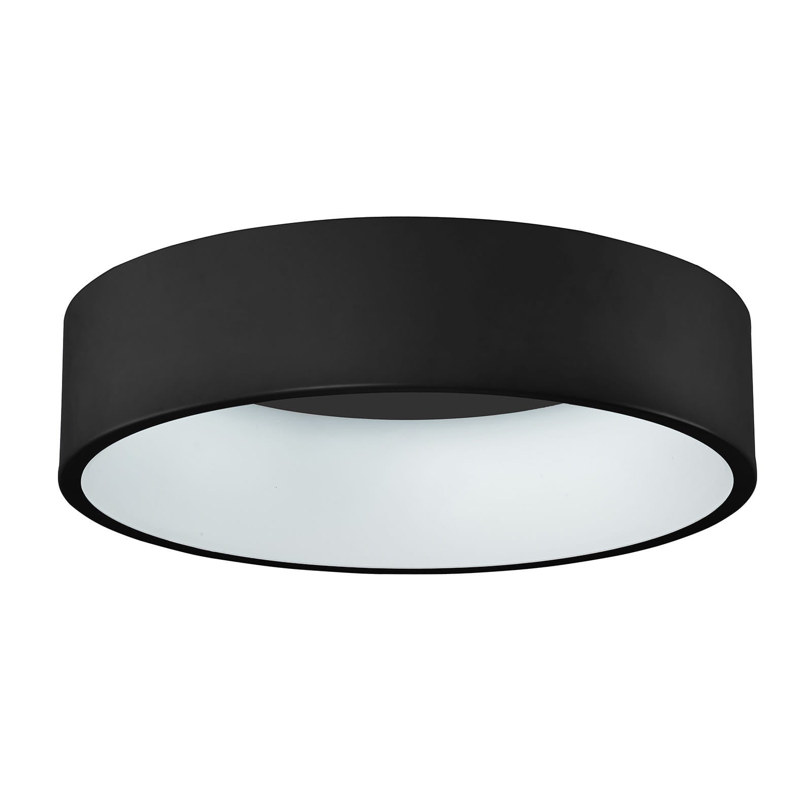 Plafon okrągły CHIARA LED 42W Ciepła biel 2310lm czarno-biały wym:13x60x60cm IP20 Italux