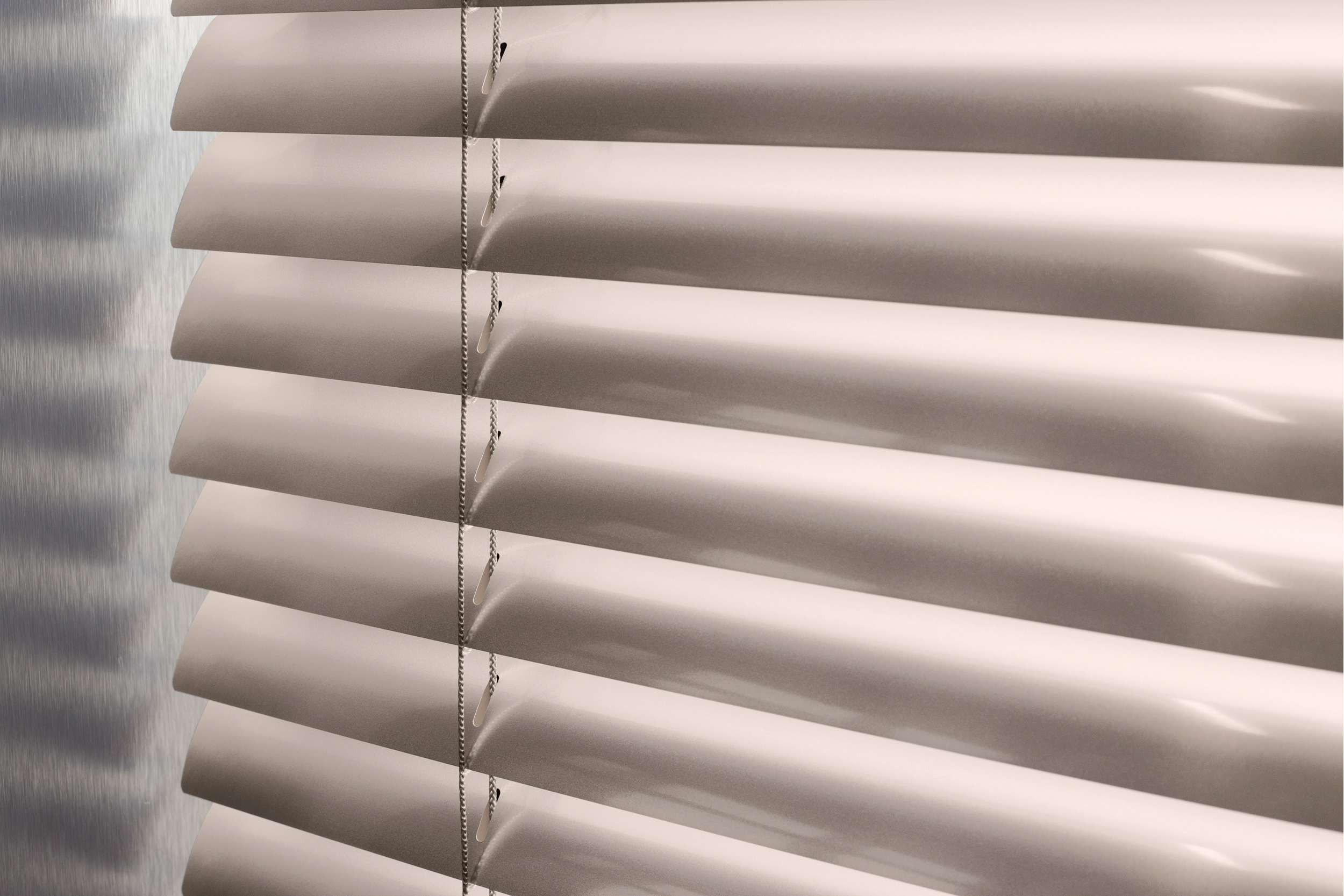 Persianas Venezianas de Alumínio com Cordão Autoblocante, Cinza-Pedra 135x250 - 5