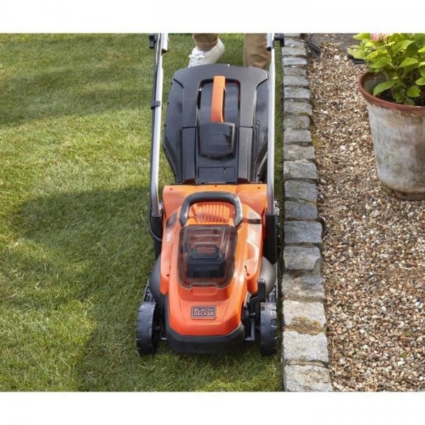 Tondeuse a Gazon a Gazon Electrique Sans Fil 36V BCMW3336L1-QW - BLACK+DECKER - Coupe 33cm - Batterie 2,5 Ah - Mulching - 4