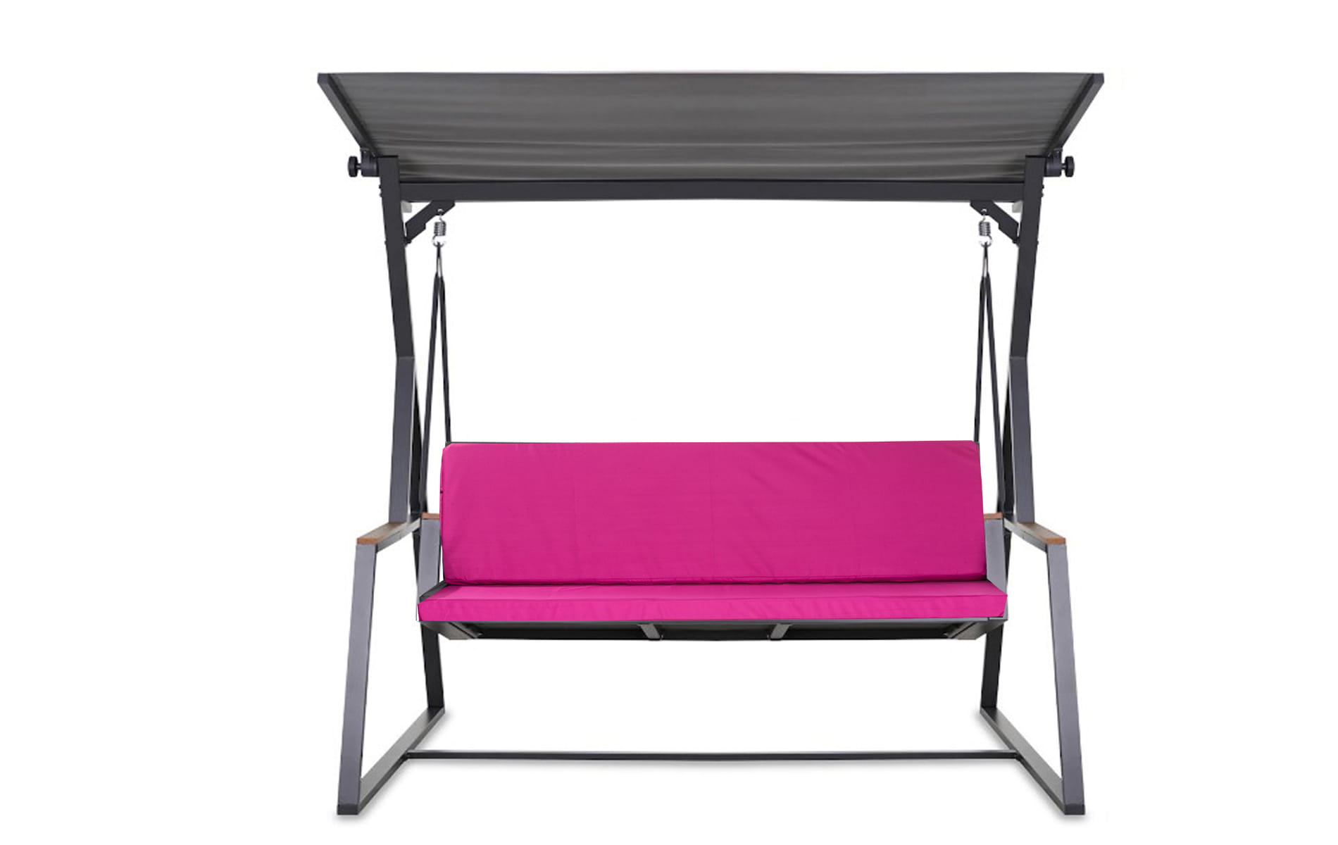 Poduszka ogrodowa na huśtawkę 150x50x50cm poduszka na meble ogrodowe różowa, poduszka na balkon taras, poducha ogrodowa na ławkę