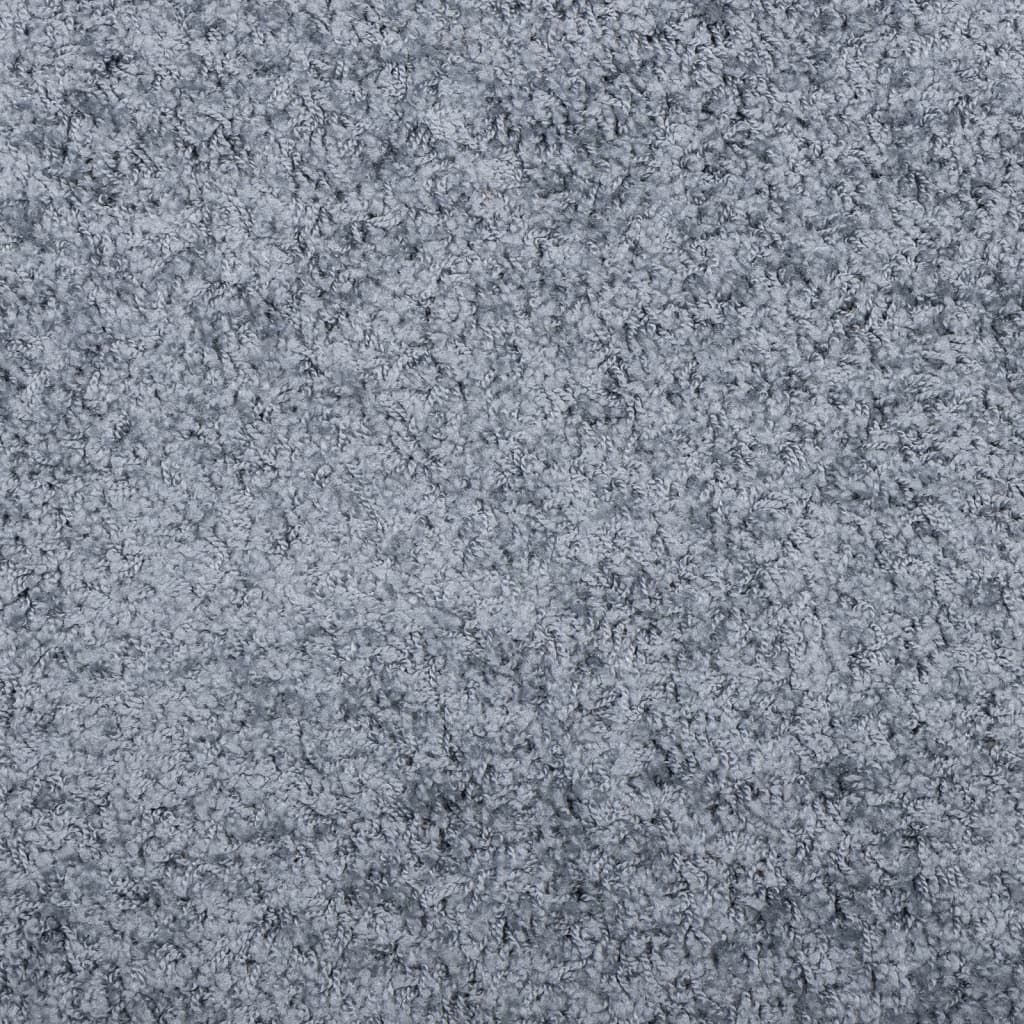 vidaXL Tapis shaggy PAMPLONA poils longs moderne bleu 240x340 cm - 9