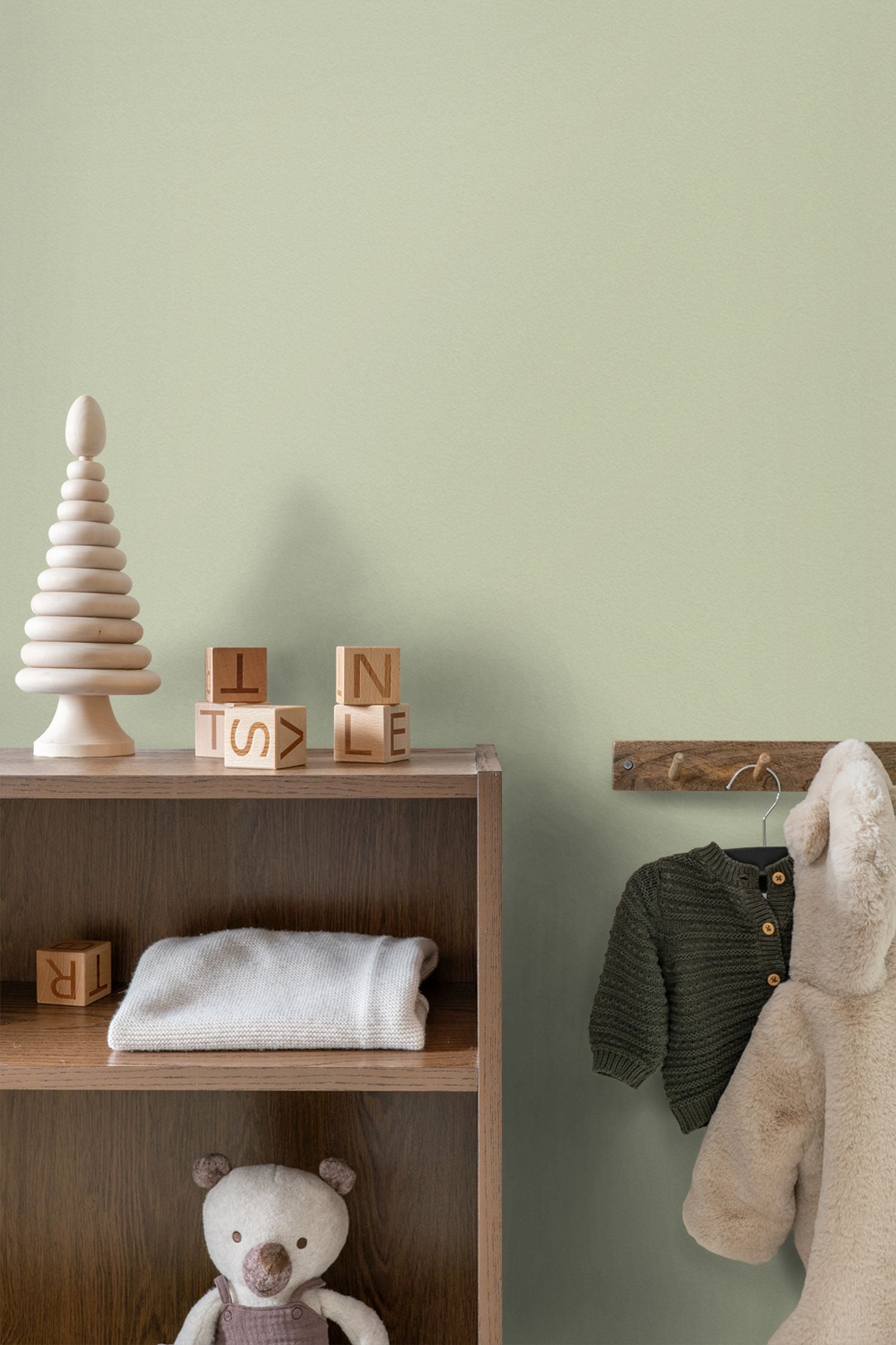 Pittura murale opaca verde grigiastro chiaro - 2 l / ca. 18 m² - ESTAhome - 4