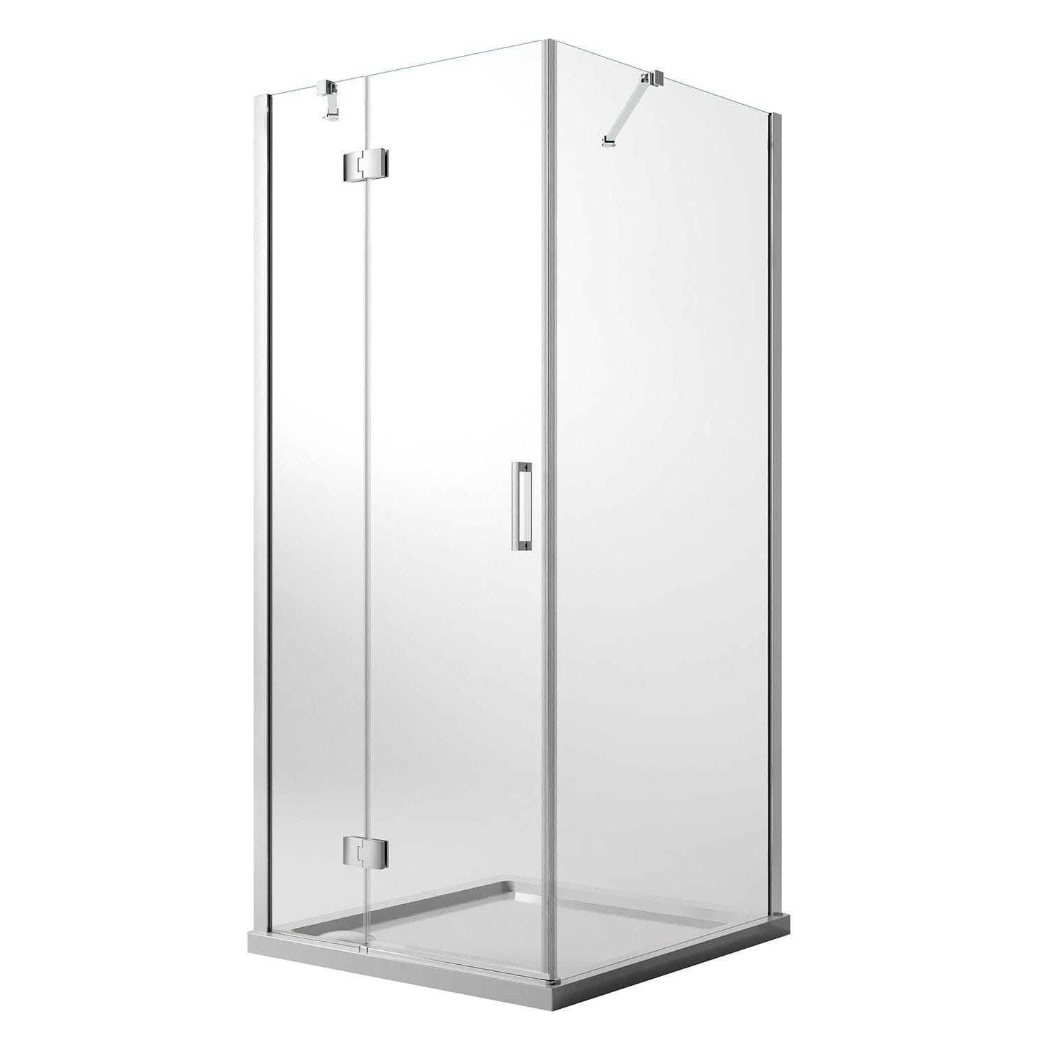 UFRIDAY Tenda da doccia 3D a forma di cubo trasparente UFRIDAY Tenda da doccia 3D a forma di cubo trasparente