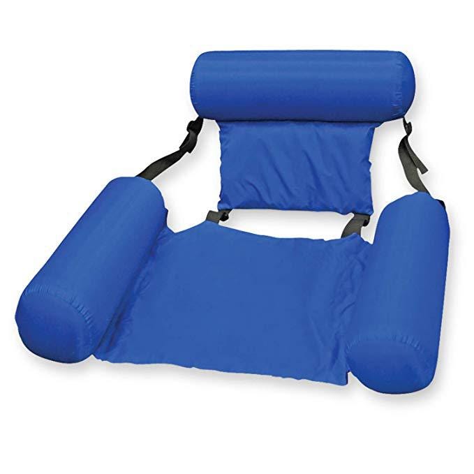 Hamac à Eau Lit de Piscine Gonflable, Hamac de Piscine 4 en 1 Fauteuil Piscine Matelas Gonflable Hamac à Eau Lit de Piscine Gonflable, Hamac de Piscine 4 en 1 Fauteuil Piscine Matelas Gonflable
