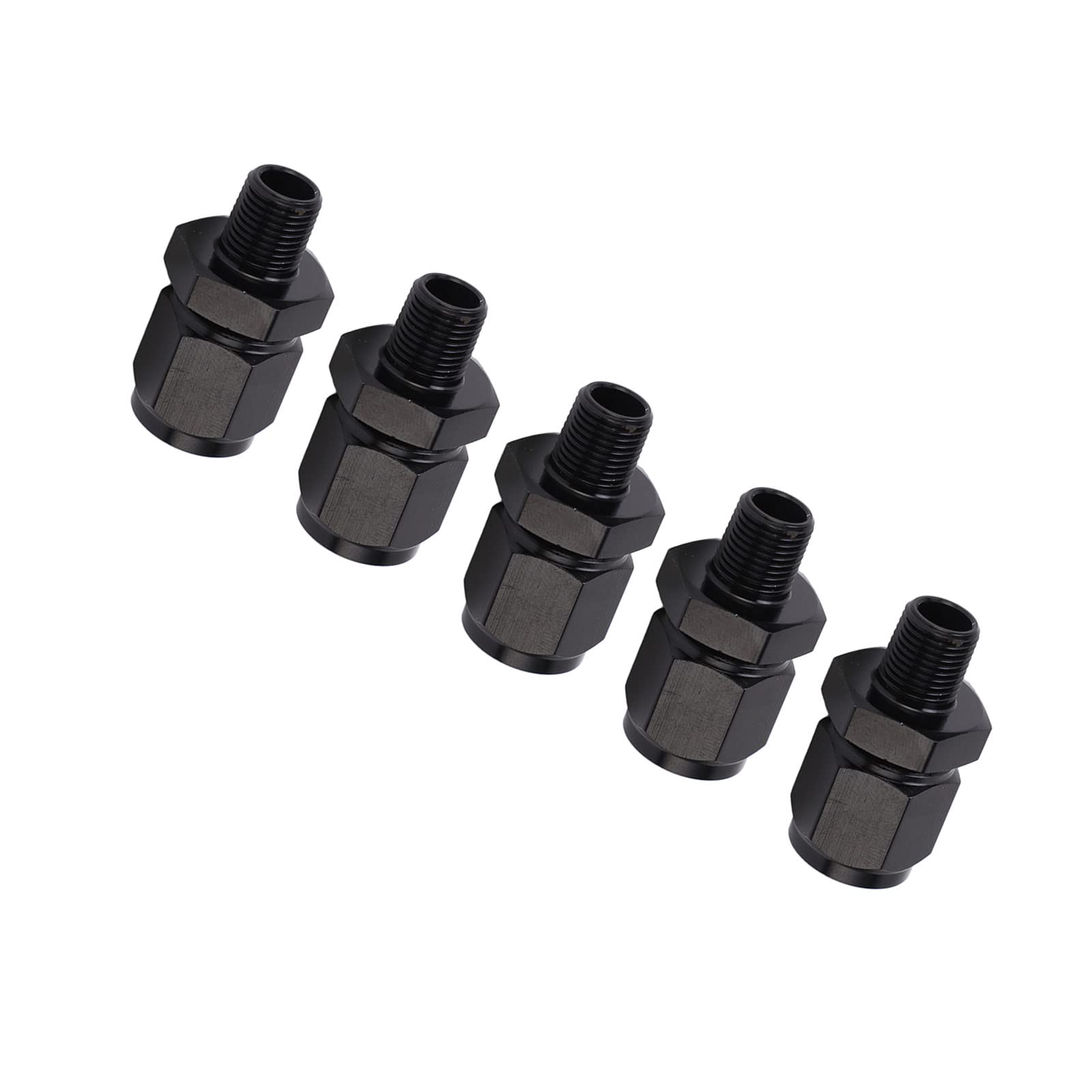 Lot De 4 Adaptateurs De Gonflage En Laiton 1/4 NPT Mâle Vers Valve Schrader | Anti-poussière | Pour Compresseur Et Gonfleur De Pneus