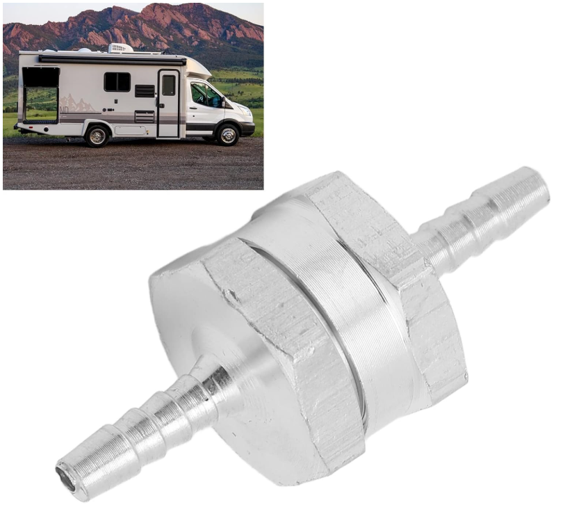 Valvola di Ritegno Unidirezionale per Auto, Valvola di Ritegno di Non Ritorno a 1 Via per Barca 4 Mm-16 Mm in Lega di Alluminio Universale per Benzina, Biodiesel, Acqua, Liquido di(16mm) Valvole Valvola di Ritegno Unidirezionale per Auto, Valvola di Ritegno di Non Ritorno a 1 Via per Barca 4 Mm-16 Mm in Lega di Alluminio Universale per Benzina, Biodiesel, Acqua, Liquido di(16mm) Valvole