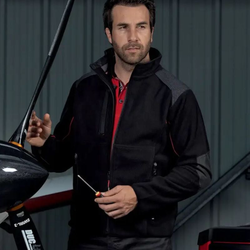 Veste de travail polaire zippée FACOM SHIFT FXWW2010E imper-respirante - 3