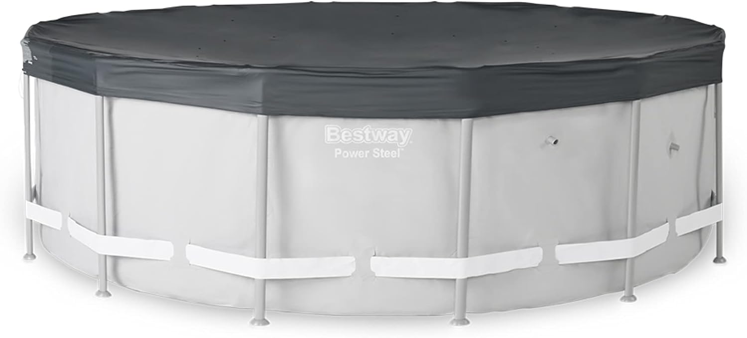 Telone intrecciato in PE spesso, copertura antipioggia impermeabile, copertura antipolvere, tessuto di copertura per piscina rotonda e quadrata, coper - 4