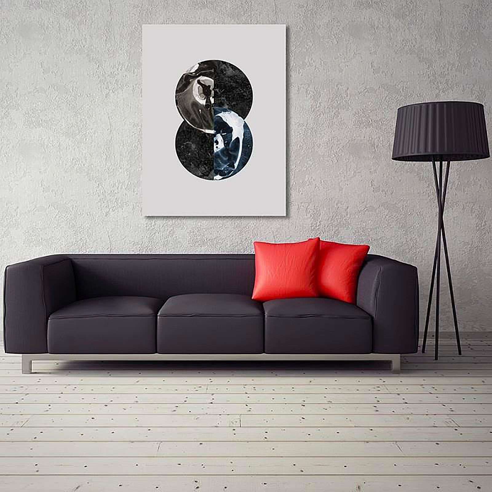 Tableau bois abstrait 15 - 40 x 50 cm - 3