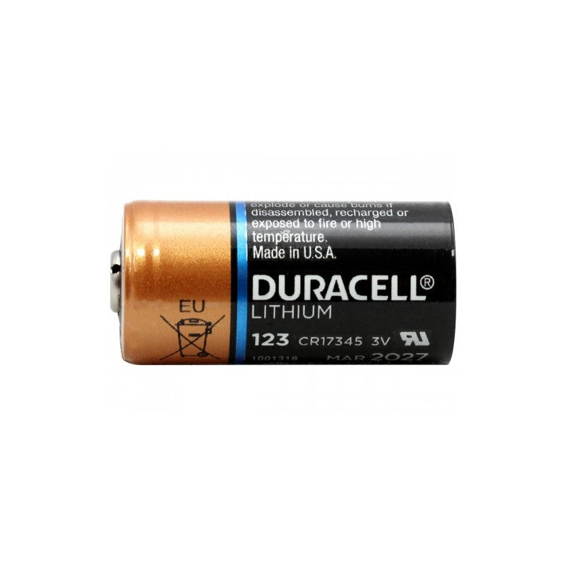 Pile Lithium 3V DL123 - CR17345 Duracell - 2