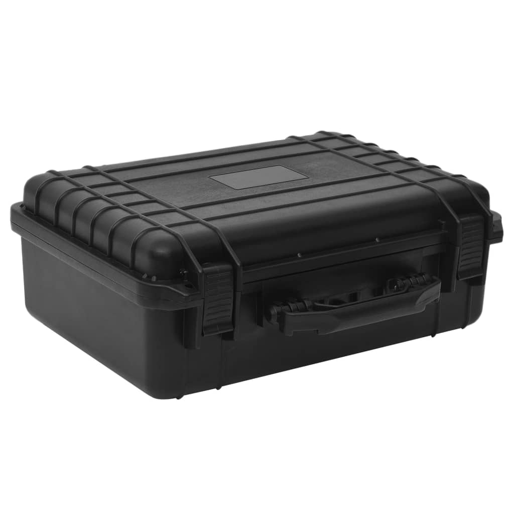 Valise De Voyage VidaXL Noire 63x50x23 Cm - PP Rigide à Roulettes