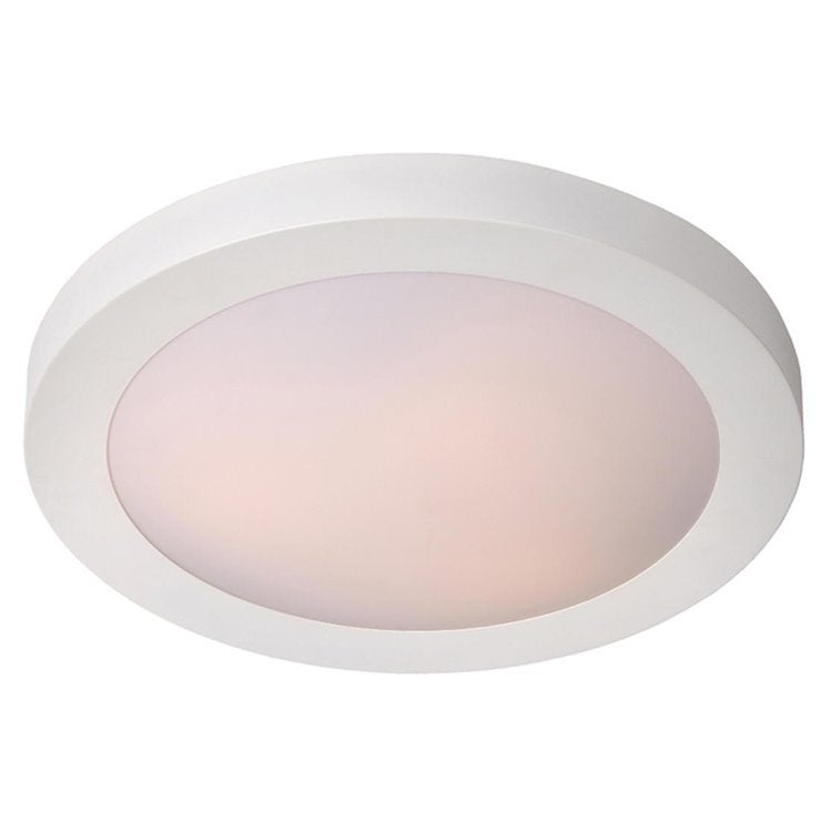 Plafon FRESH biały 2xE27x20W wym:8x35x35cm IP44 Lucide