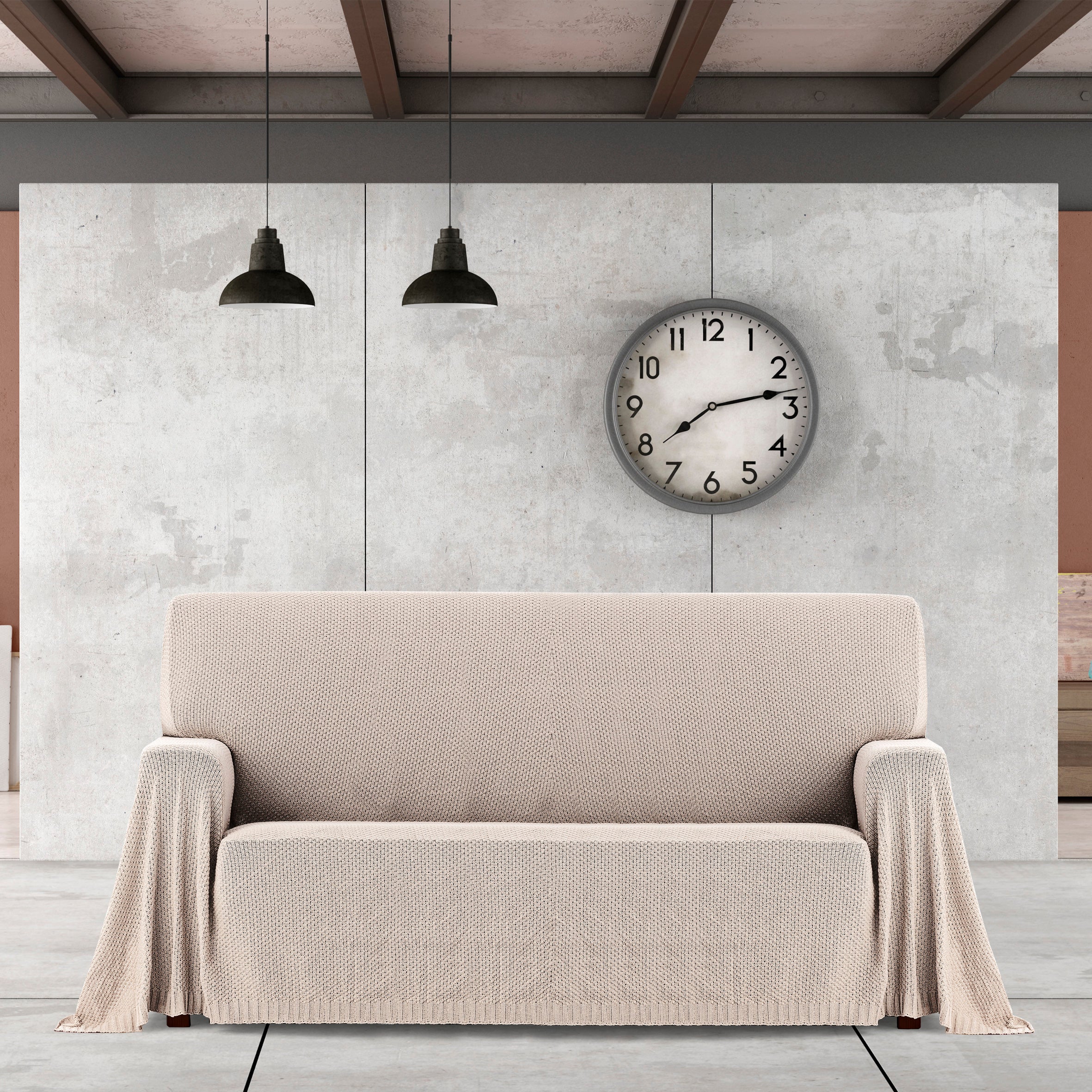 Plaid Cotonet 220 * 260. Crudo. - 3